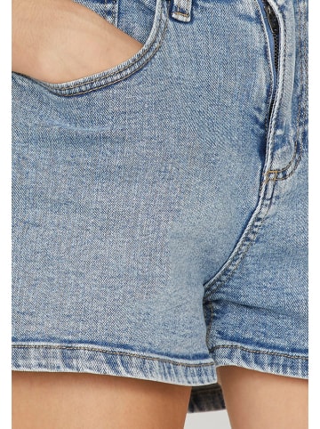 SisterS point Jeans-Shorts in Hellblau