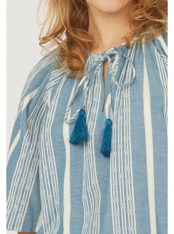 SisterS point Blouse lichtblauw/crème
