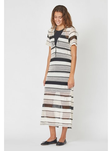 SisterS point Kleid in Creme/ Schwarz