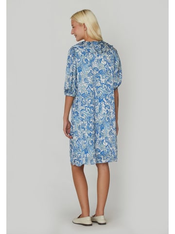 SisterS point Jurk blauw/wit