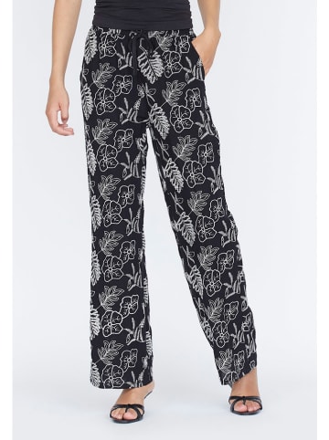 SisterS point Marlenehose in Schwarz/ Creme