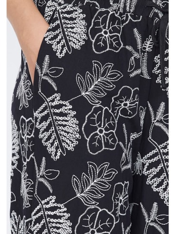 SisterS point Marlenehose in Schwarz/ Creme