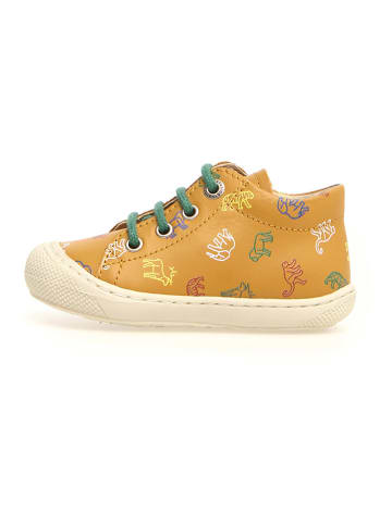 Naturino Leder-Lauflernschuhe "Cocoon" in Senf