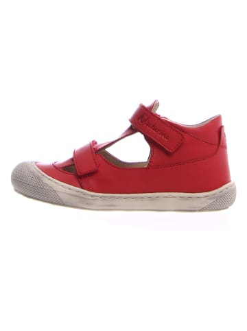 Naturino Leder-Halbsandalen "Puffy" in Rot