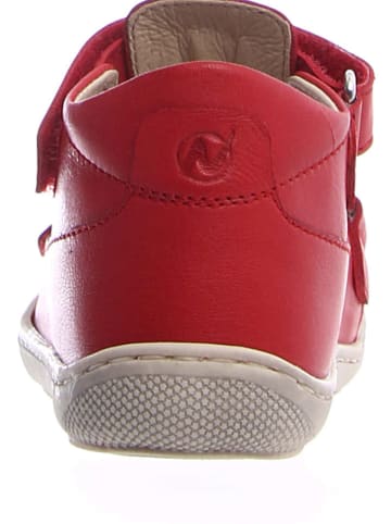 Naturino Leder-Halbsandalen "Puffy" in Rot