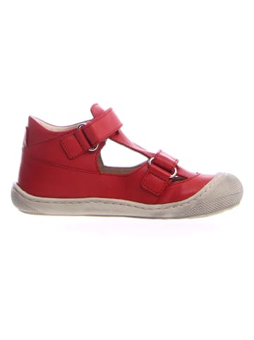 Naturino Leder-Halbsandalen "Puffy" in Rot