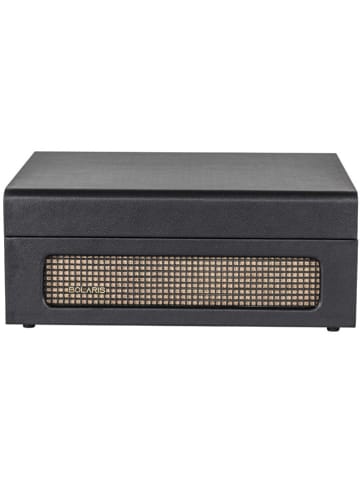 Bolaris Plattenspieler in Schwarz - (B)36,2 x (H)14 x (T)29,6 cm