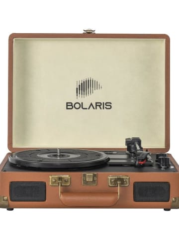 Bolaris Platenspeler bruin/ zwart- (B)34,5 x (H)11 x (D)25,5 cm