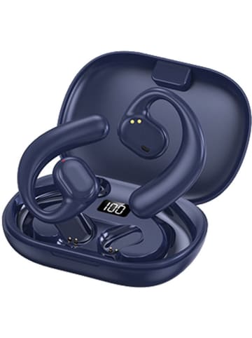 Bolaris Bluetooth in-ear hoofdtelefoon donkerblauw