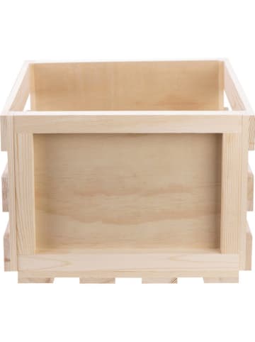 Bolaris Stojak w kolorze beżowym na płyty - 45,7 x 34,6 x 24 cm