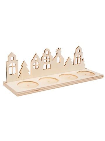 SUNNYSUE Teelichthalter "Stadt" in Natur