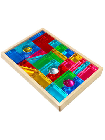 SUNNYSUE Bouwpakket "Acrylstenen Basics in houten Frame" meerkleurig