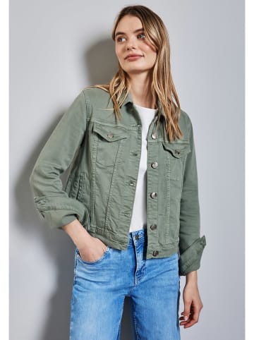 Street One Jeansjacke in Khaki