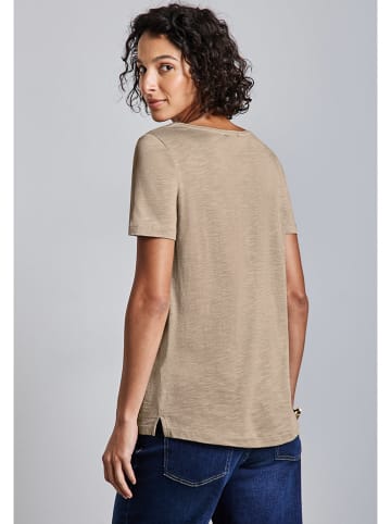 Street One Shirt in Braun/ Grau