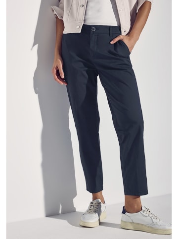 Street One Broek donkerblauw