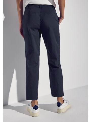 Street One Broek donkerblauw