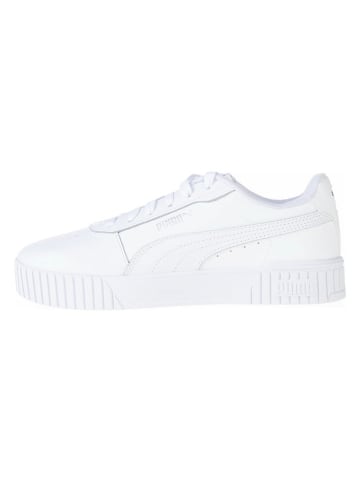 Puma Leren sneakers "Carina 2.0" wit