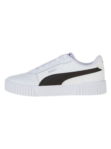 Puma Leder-Sneakers "Carina 2.0" in Weiß