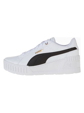 Puma Sneakersy "Karmen" w kolorze białym na koturnie