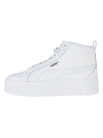 Puma Leder-Sneakers "Karmen II" in Weiß