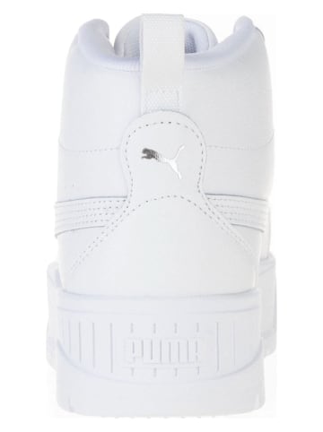 Puma Leder-Sneakers "Karmen II" in Weiß