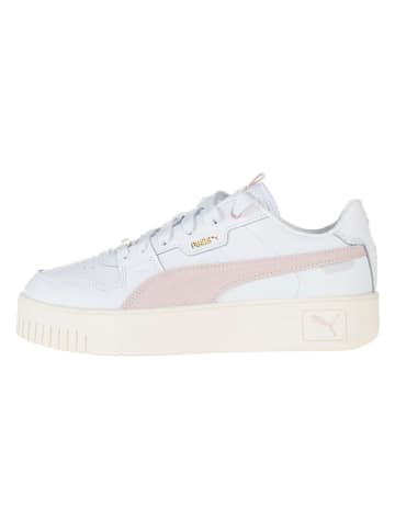 Puma Leder-Sneakers "Carina Street Lux" in Weiß