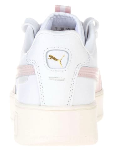 Puma Leren sneakers "Carina Street Lux" wit