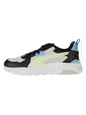 Puma Sneakers "Trinity Lite" in Schwarz/ Grün/ Hellblau