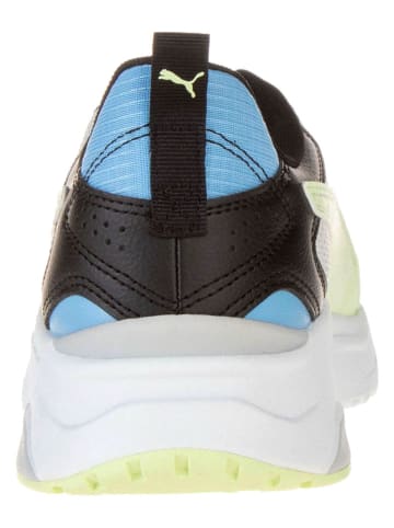 Puma Sneakers "Trinity Lite" zwart/groen/lichtblauw