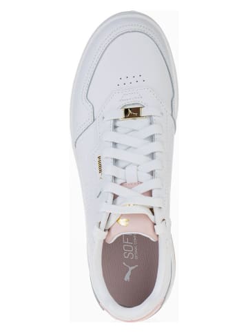 Puma Skórzane sneakersy "Court Classic Lux" w kolorze białym
