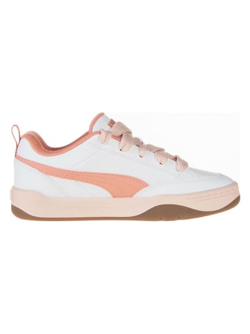 Puma Sneakersy "Park Lifestyle" w kolorze biało-pomarańczowym