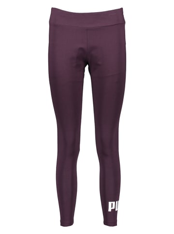 Puma Legginsy "Essentials" w kolorze fioletowym