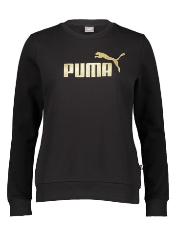 Puma Sweatshirt "Essentials+" in Schwarz