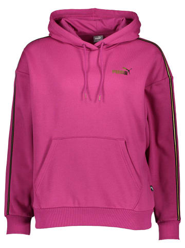 Puma Bluza "Essentials Tape" w kolorze różowym