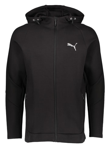 Puma Sweatjacke "Evostripe" in Schwarz