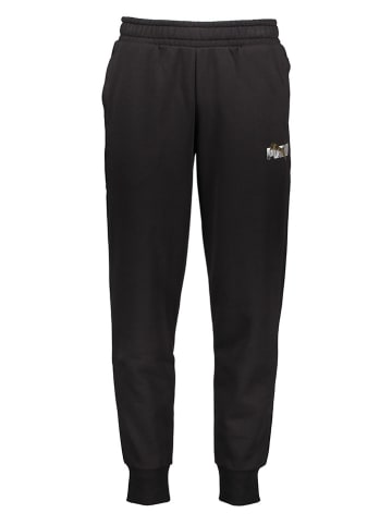 Puma Spodnie dresowe "Essentials+" w kolorze czarnym