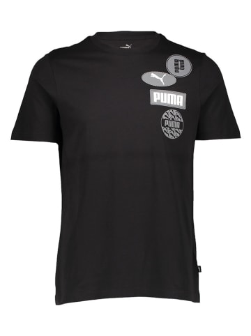 Puma Koszulka "Graphics Icon" w kolorze czarnym