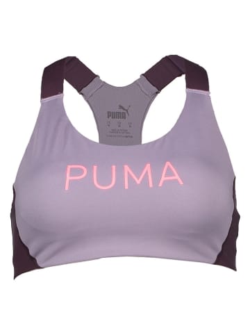 Puma Sport-BH "4Keeps" in Lila - Medium