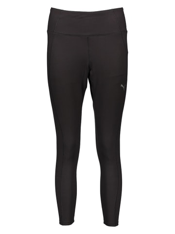 Puma Legginsy sportowe "Studio Foundation" w kolorze czarnym