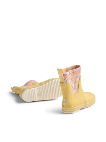 Wheat Gummistiefel "Mist" in Gelb/ Rosa