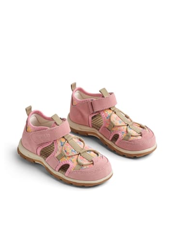 Wheat Leder-Halbsandalen "Mingi" in Rosa