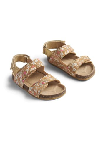 Wheat Leren sandalen "Clara" lichtbruin