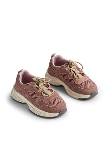 Wheat Leder-Sneakers "Arthur" in Lila