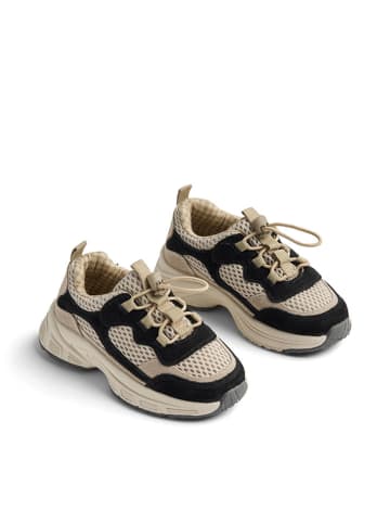 Wheat Leren sneakers "Arthur" beige/zwart