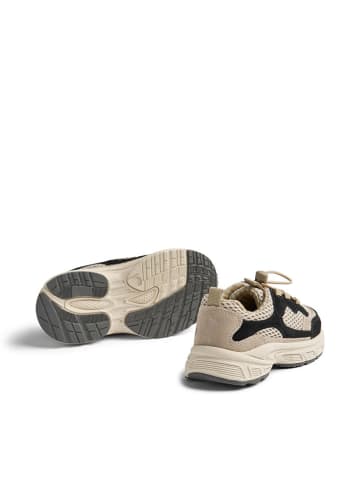 Wheat Leder-Sneakers "Arthur" in Beige/ Schwarz