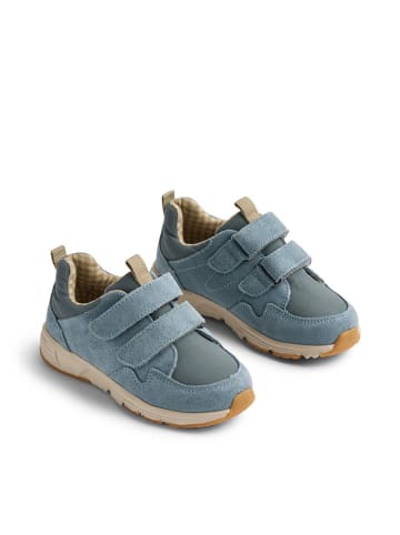 Wheat Leder-Sneakers "Toney" in Blau