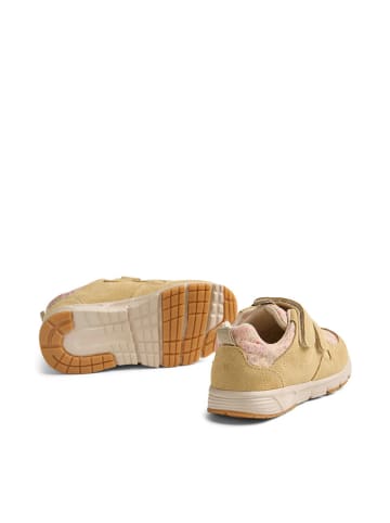 Wheat Leder-Sneakers "Toney" in Gelb/ Rosa