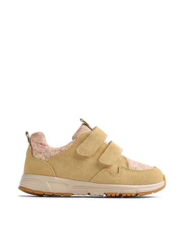 Wheat Leder-Sneakers "Toney" in Gelb/ Rosa