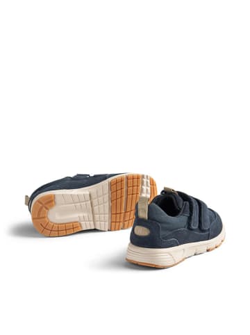 Wheat Leder-Sneakers "Alin" in Dunkelblau