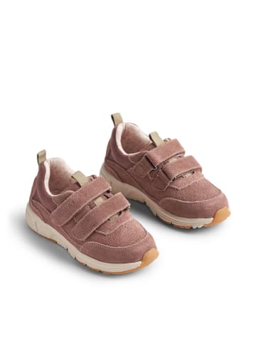 Wheat Leder-Sneakers "Alin" in Lila
